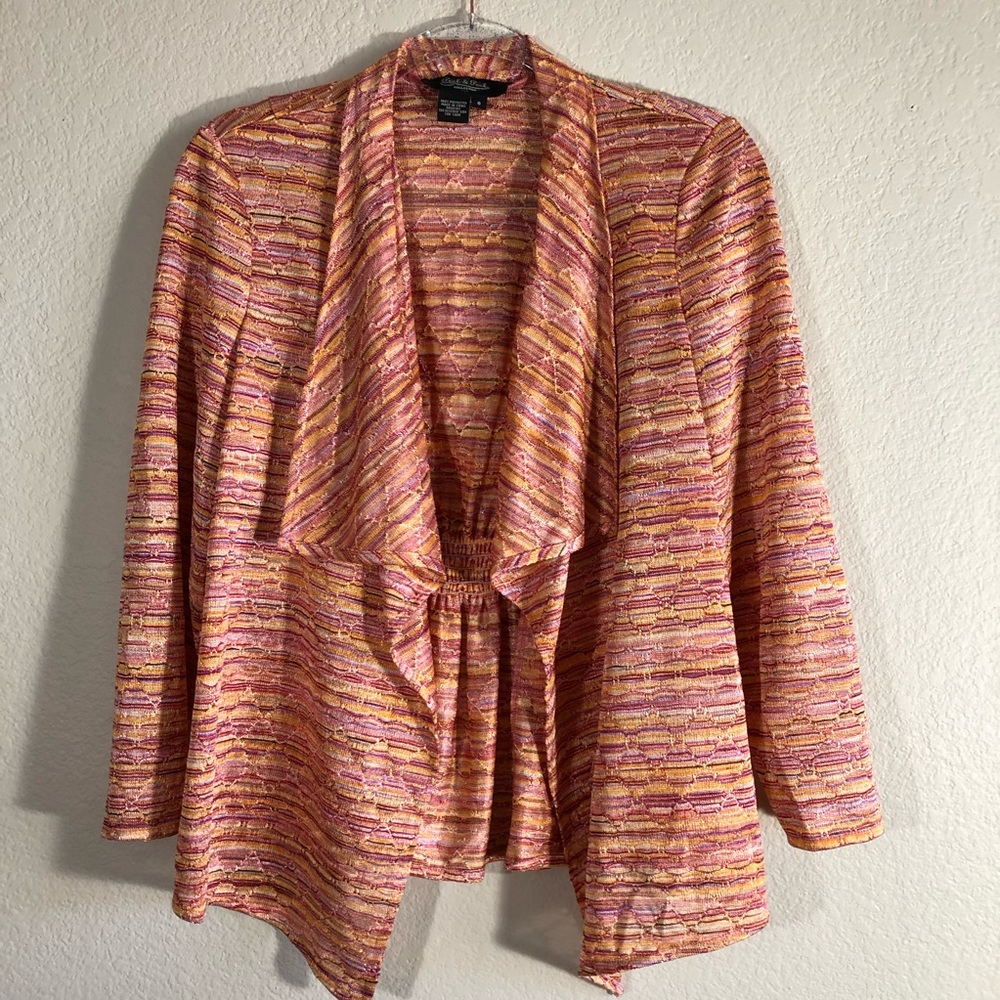 Peck & Peck orange cape